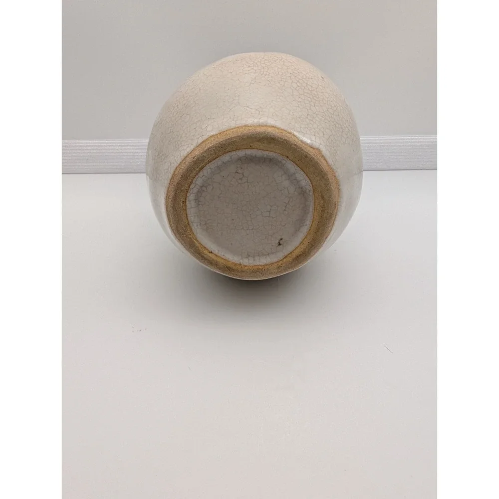 Anemone Bud Vase Small Barnacle Vase, Teal & Gold 4.5 inch